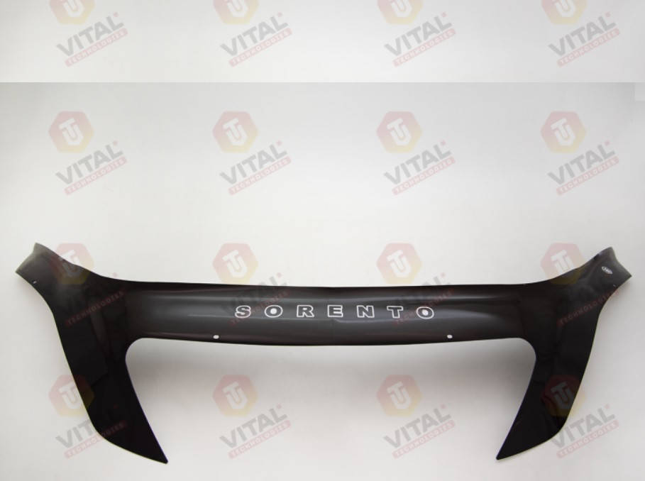 

Дефлектор капота VT52 (мухобойка) Kia Sorento 1 2002-2009, Vip Tuning, KA04