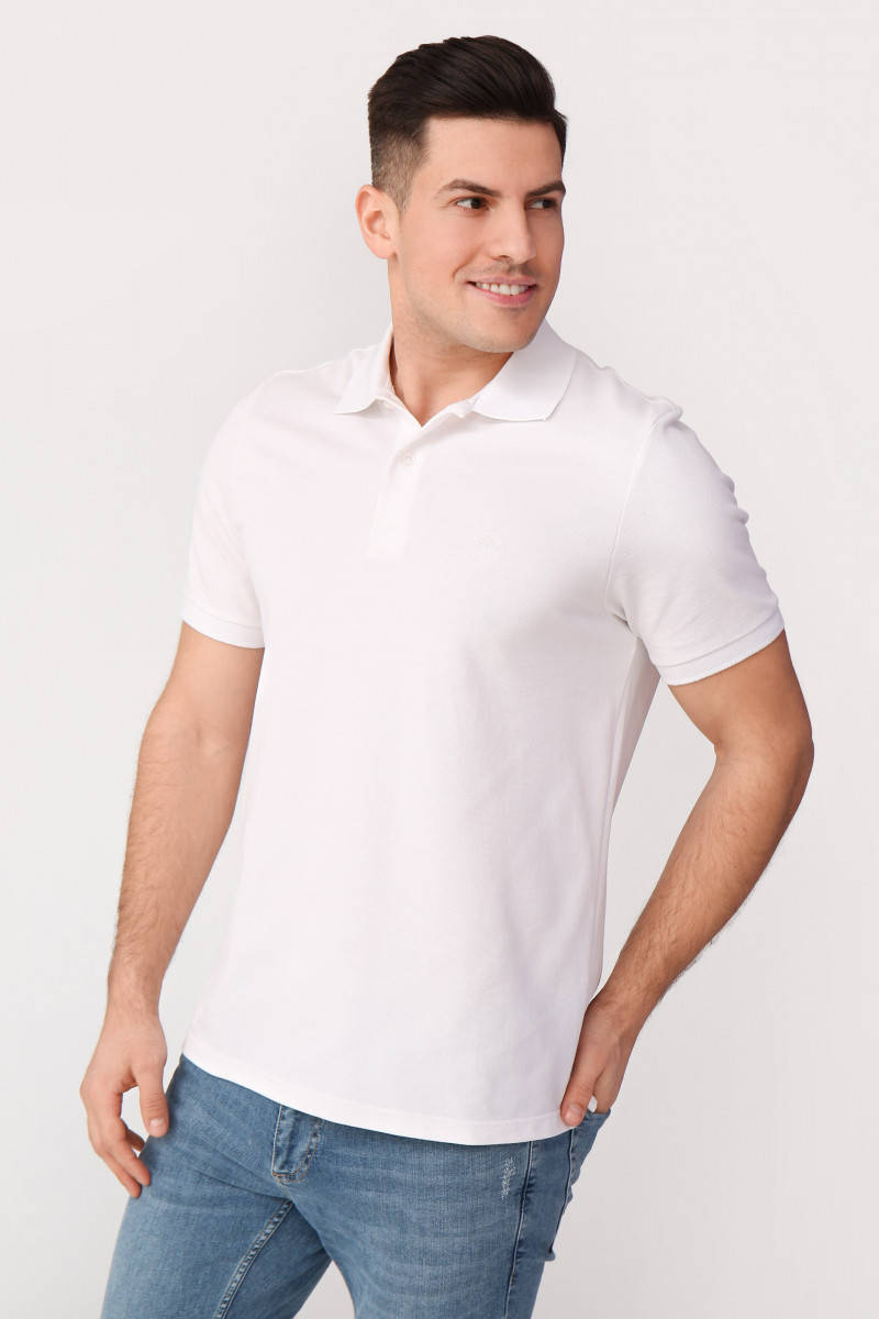 

Мужская Футболка Поло White (Белый) XL