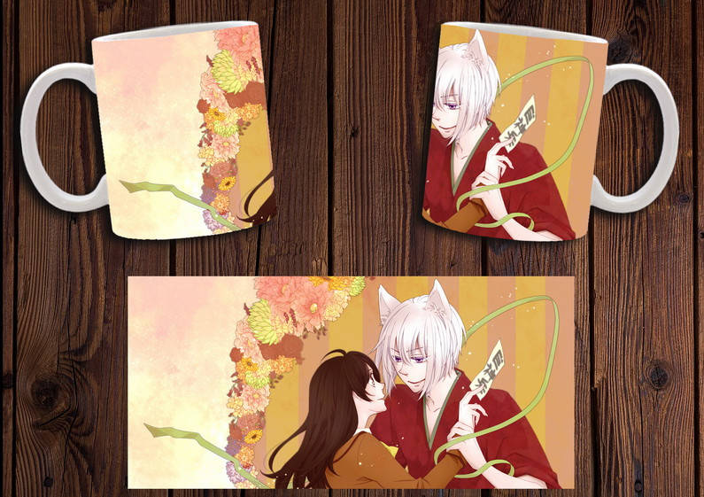

Чашка "Очень приятно, Бог" / Кружка Kamisama Kiss №1, Белый