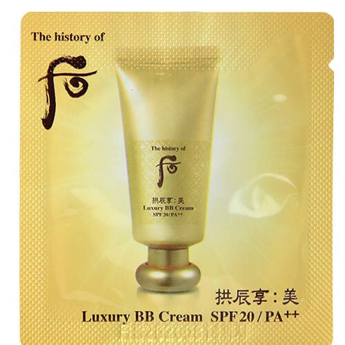 

ВВ крем люкс The History Of Whoo Luxury BB Cream SPF20 1 мл
