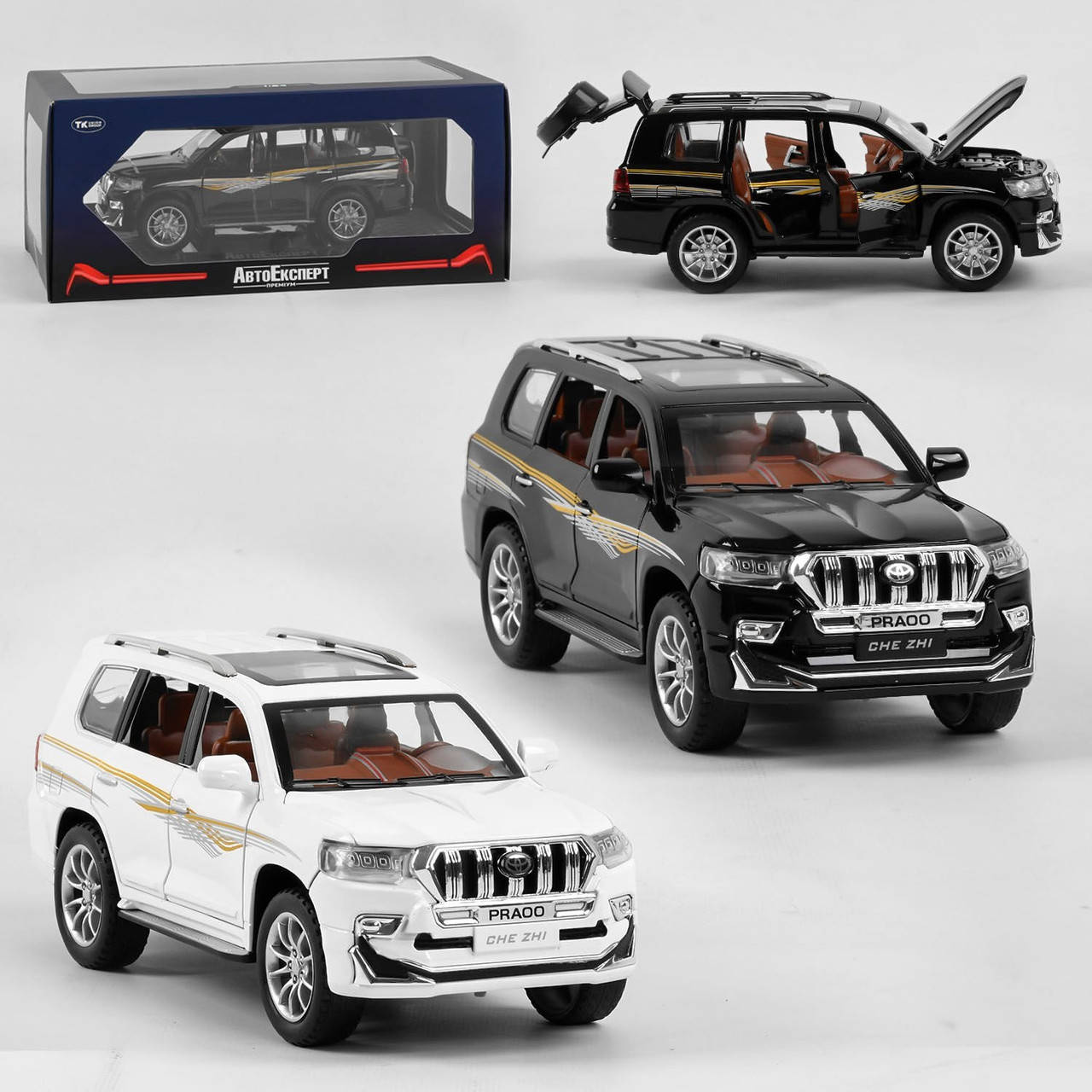 

Джип металлопластик Тайота, GT - 9147 "AutoExpert", 1:24