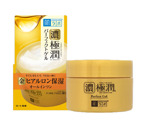 

HADA LABO Koi-Gokujyun Perfect Gel Премиум гиалуроновый гель для лица , сквален, керамиды, коллаген 100 гр