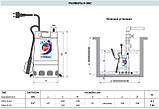 Насос дренажний Marina RXm-5/40 VORTEX для брудної води, фото 4