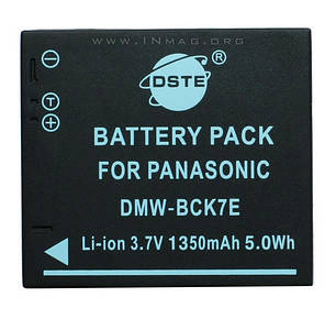 Акумулятор для фотоапарата Panasonic DMW-BCK7E, 1350 mAh., фото 2