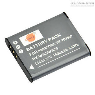 Акумулятор для фотоапарата Panasonic DMW-VBX090, 1400 mAh., фото 1