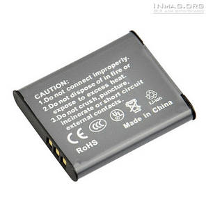 Акумулятор для фотоапарата Panasonic DMW-VBX090, 1400 mAh., фото 2