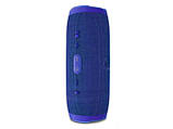 Портативна bluetooth колонка MP3 плеєр E3 CHARGE3 waterproof водонепроникна Power Bank Blue, фото 5