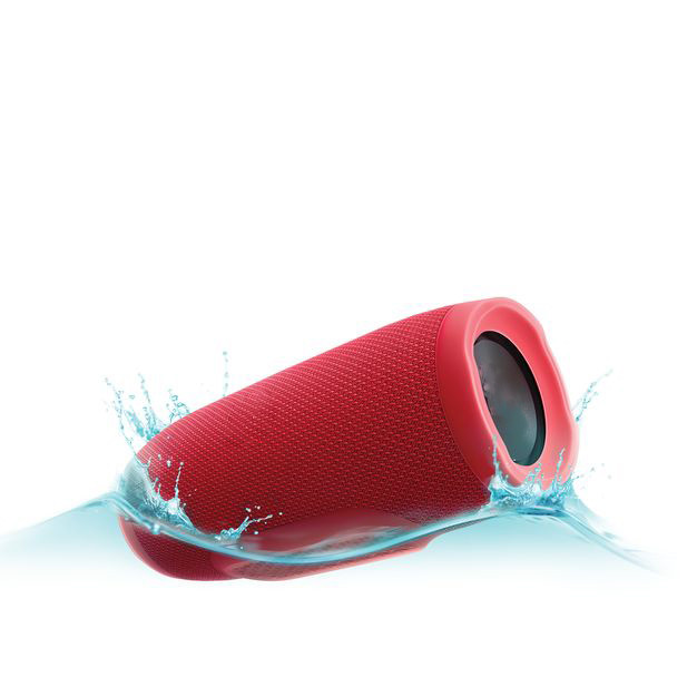 Портативная bluetooth колонка MP3 плеер E3 CHARGE3 waterproof водонепроницаемая Power Bank Red - фото 3 - id-p593720805