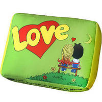 Подушка у формі жуйки салатова Love XXL 50x36x17 см (XLP_L001)