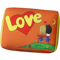 Подушка у формі жуйки помаранчева Love XXL 50x36x17 см (XLP_L005)