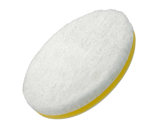 Полірувальний круг мікрофібровий — Flexipads Microfibre Cutting 160 мм. (6") біло-жовтий (MGCD6), фото 1