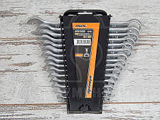 Набір ключів комбінованих 15шт Miol 51-713