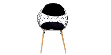 Оригінальний стілець "Moon" (Мун). (52х55х80 см), фото 2