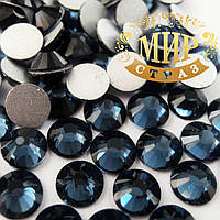 Стрази ДМС Montana ss3(1,4мм). 100 шт.