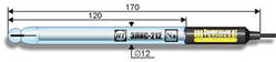 Електрод натрій-селективний ЕЛІС-212Na промислово-лабораторний
