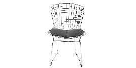 Оригінальний стілець "Orbit" (Орбіт). (42х48х81 см)