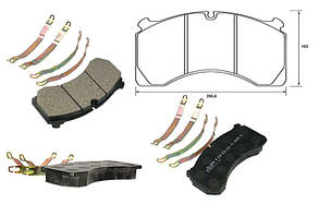 Гальмівні колодки 29124 RОR MERITOR