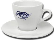 Чашка еспресо біла Caffe Poli