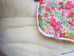 Тепла ковдра з овчини відкрита 195х215. Бавовна. Кольори різні., фото 2