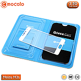 Захисне скло Mocolo Meizu M3s Full cover (White), фото 3
