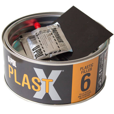 Шпаклівка для пластику U-Pol PLAST X6 0,6л (PLAS/6), фото 1
