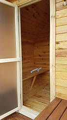 Отзыв и благодарность из Львова о деревянной бане-бочке. 13