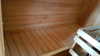 Отзыв и благодарность из Львова о деревянной бане-бочке. 16