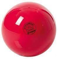 М'яч гімнастичний 300 гр. 16 см (червоний лак) TOGU Німеччина
