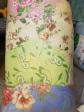 Тепла ковдра з овечої вовни 195х215. Бавовна Кольори різні., фото 4