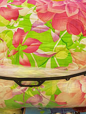 Тепла ковдра з овечої вовни 195х215. Бавовна Кольори різні., фото 2