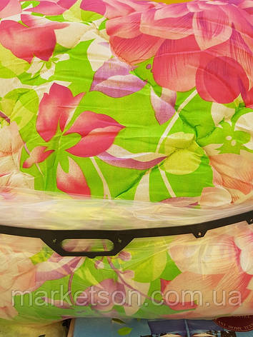 Тепла ковдра з овечої вовни 195х215. Бавовна. Кольори різні., фото 1