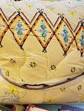 Тепла ковдра з овечої вовни 175х210. Бавовна. Кольори різні., фото 4