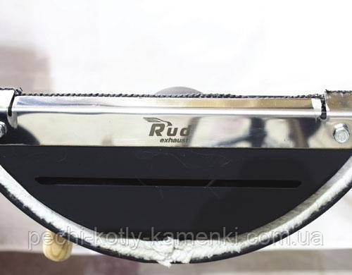 Печь булерьян Rud Pyrotron Кантри 00 с плитой варочной, стекло в дверце (кожух в комплекте) - фото 8 - id-p566670936