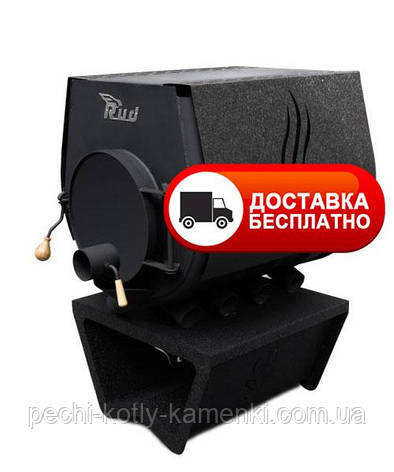 Піч на твердому паливі Rud Pyrotron Кантрі 02 з варильною поверхнею (кожух в комплекті), фото 1