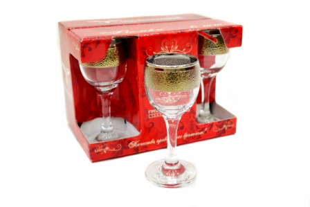 Набір чарок Золотий Карат 22-134 6 шт., фото 1