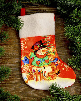 Новорічний мішок для подарунків 1778, фото 1