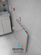 керамическая инфракрасная панель opal 375 в ванной