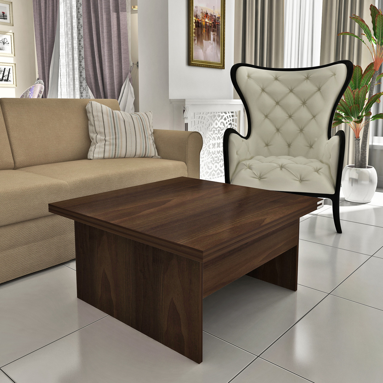 Стіл трансформер для кухні Альфа