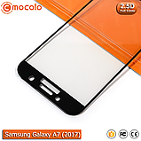 Захисне скло Mocolo Samsung Galaxy A7 (2017) Full cover (Black), фото 4