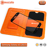 Захисне скло Mocolo Samsung Galaxy A7 (2017) Full cover (Black), фото 3