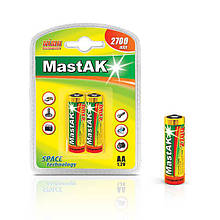 Акумулятор Mastak R6, 2700mah 270AAHC