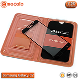 Захисне скло Mocolo Samsung Galaxy C7 C7000 Full cover (Black), фото 2