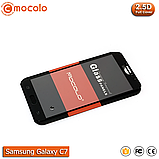 Захисне скло Mocolo Samsung Galaxy C7 C7000 Full cover (Black), фото 4
