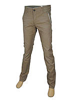 Чоловічі молодіжні джинси X-Foot 170-1739 бежевого кольору