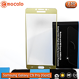 Захисне скло Mocolo Samsung Galaxy C9 Pro Full cover (Gold), фото 5