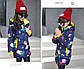 Дитяча тепла демісезонна куртка для дівчинки "Лялечка" 160, фото 5