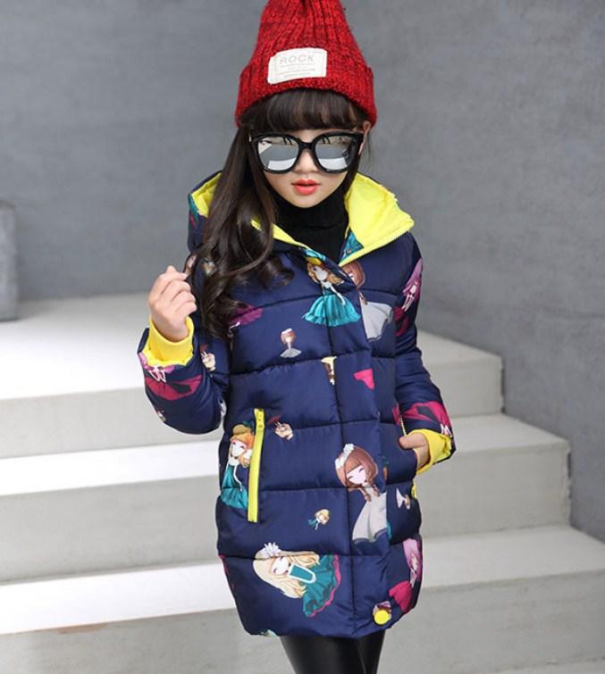 Дитяча тепла демісезонна куртка для дівчинки "Лялечка" 160