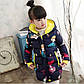 Дитяча тепла демісезонна куртка для дівчинки "Лялечка" 160, фото 3
