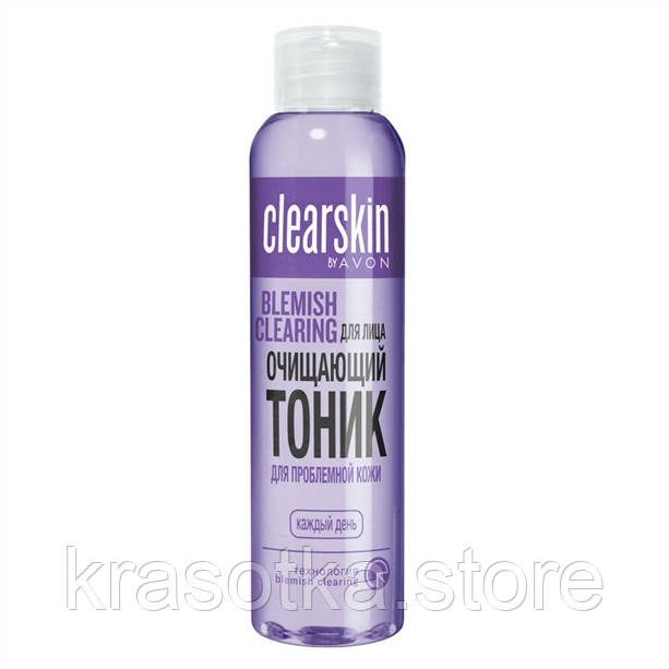 08611 Avon. ClearSkin Очисний тонік для обличчя "Для проблемної шкіри". Ейвон 08611