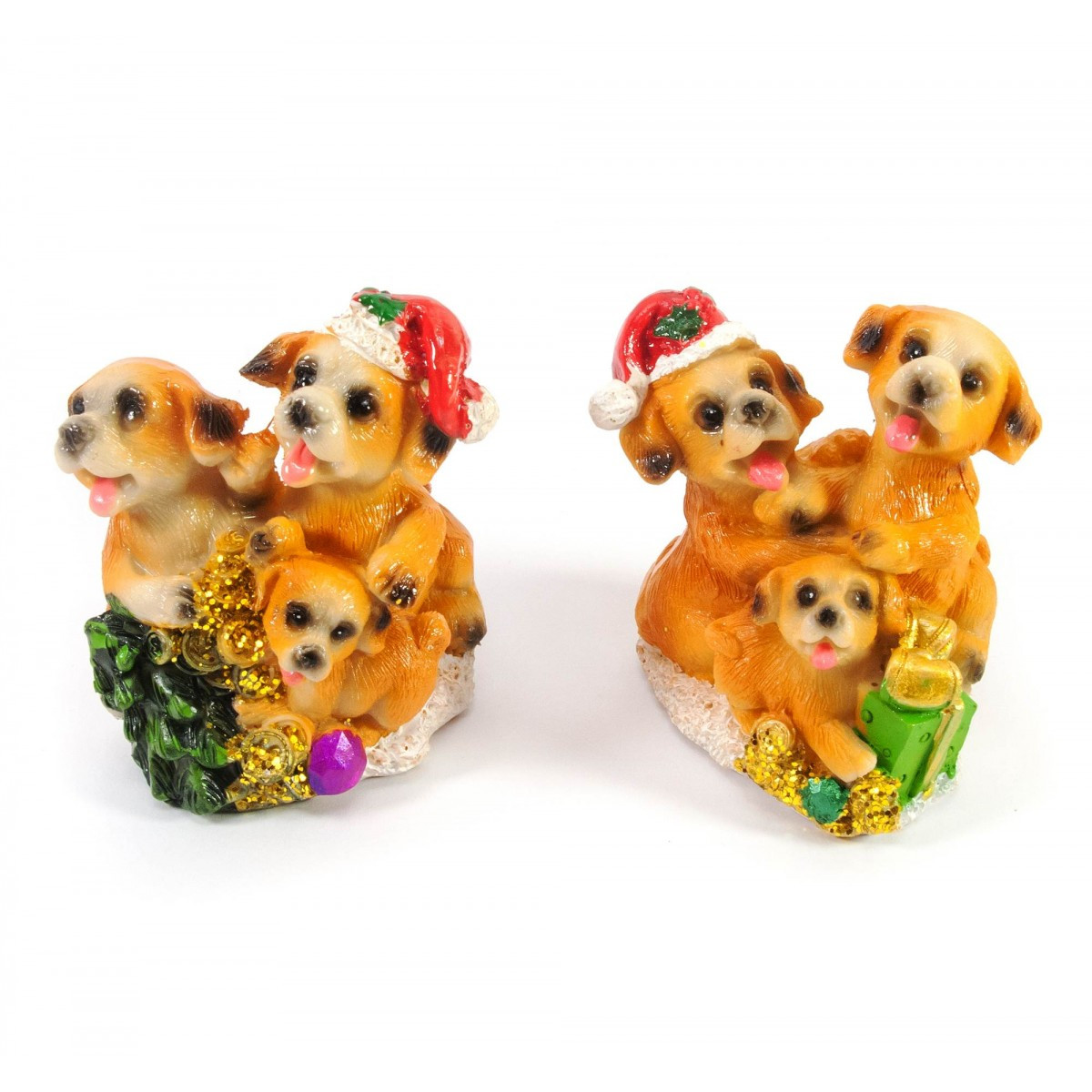 Фігурка Собаки з полімеру паковання 4 шт., фото 1